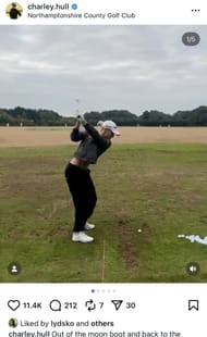 Image via Hull’s Instagram Feed _ Image Source: Instagram/@charley.hull