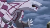 Palkia as seen in the anime (Image via The Pokemon Company)