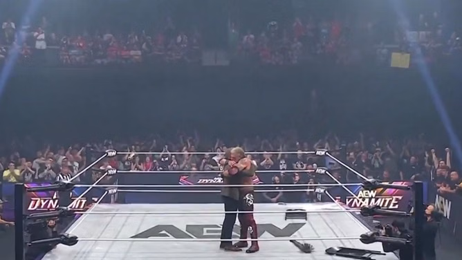 All-time great WWE duo finally reunite in emotional moment on AEW Dynamite