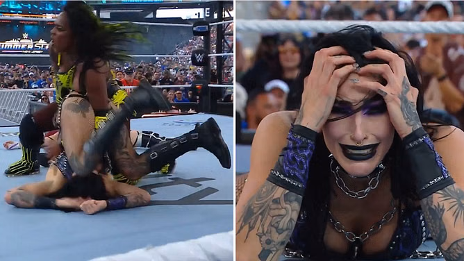 Rhea Ripley sends five-word message after Naomi pins her at WWE SummerSlam 2025
