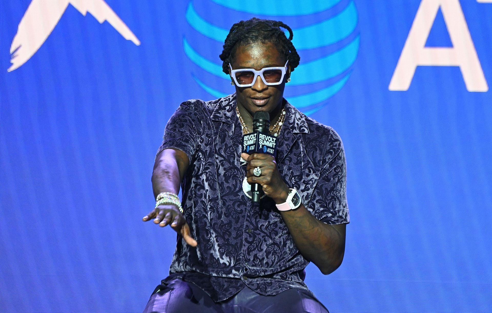 Young Thug at 2021 Revolt Summit - Source: Getty