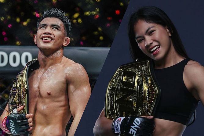 Joshua Pacio thrilled for parallel world title run with Denice Zamboanga: "We're in the peak of our careers right now"