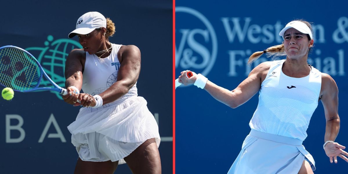 Taylor Townsend (L) and Jessica Bouzas Maneiro (R) (Image Source: Getty)