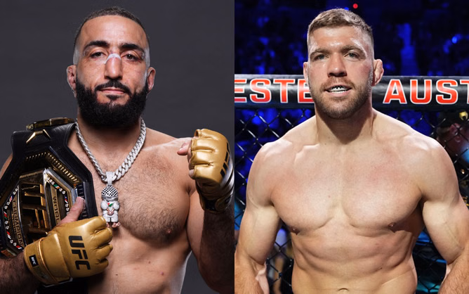 Belal Muhammad questions Dricus du Plessis' strategy against Khamzat Chimaev at UFC 319: "DDP has not learned wrestling"