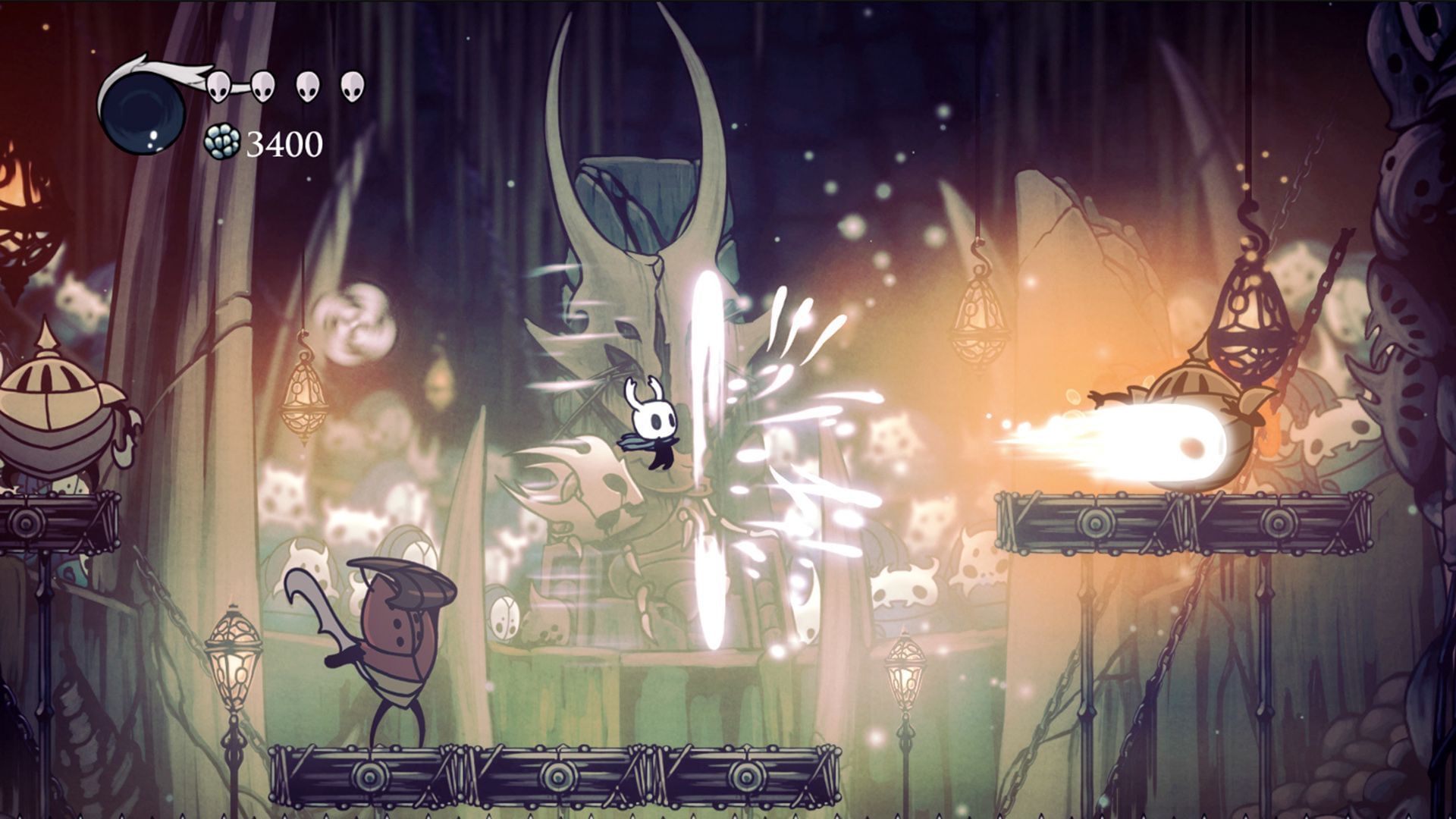 Hollow Knight features several Charms and Charm Notches (Image via Team Cherry)