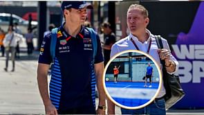 Pictures: Max Verstappen seen playing padel with father Jos Verstappen ahead of the F1 Hungarian GP