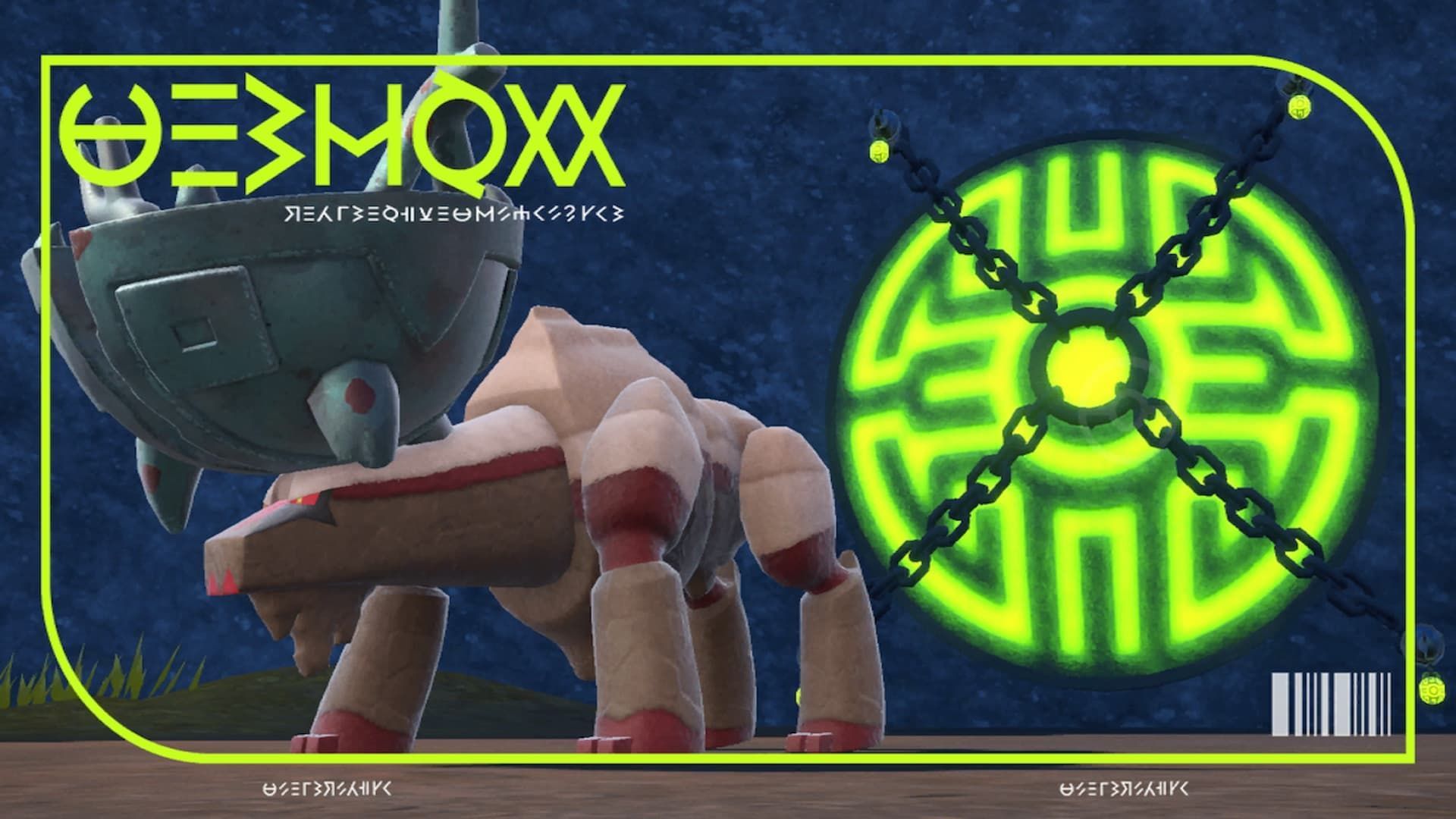 Ting-Lu&#039;s in-game Pokedex entry (Image via The Pokemon Company)