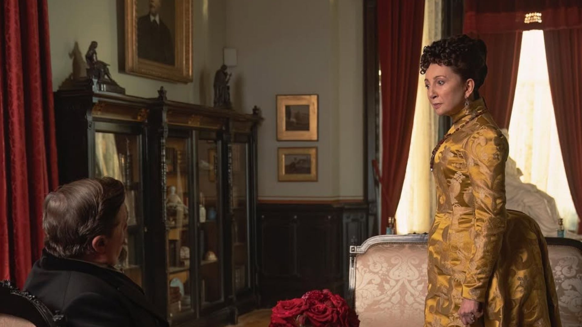 Donna Murphy stars as Mrs. Caroline Schermerhorn Astor in The Gilded Age season 3 (Image via Instagram/gildedagehbo)