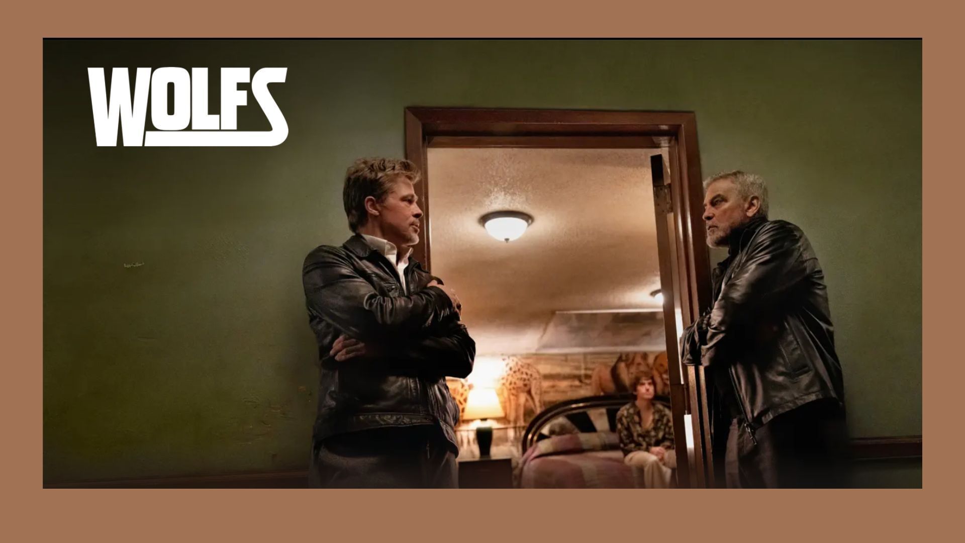 Brad Pitt and George Clooney in Wolfs (Image via Apple TV+)