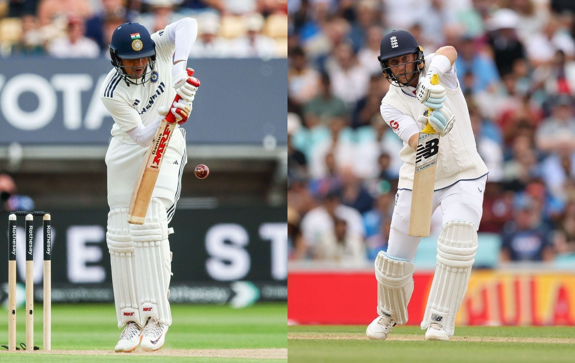 Shubman Gill, Joe Root