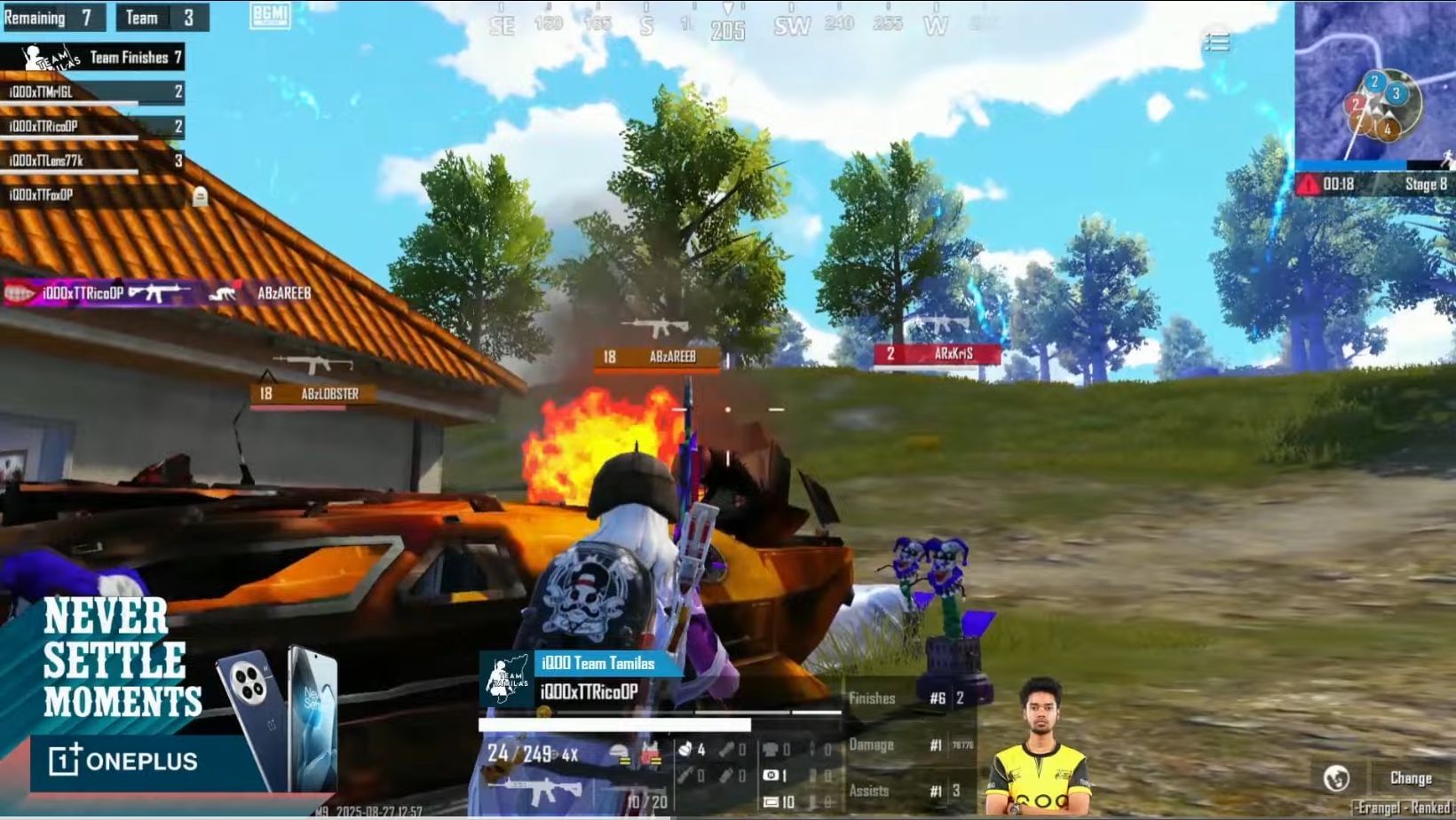 Versatile ranks first after Day 3 of BGCS 2025 League Week 2 (Image via YouTube/Nodwin Gaming)