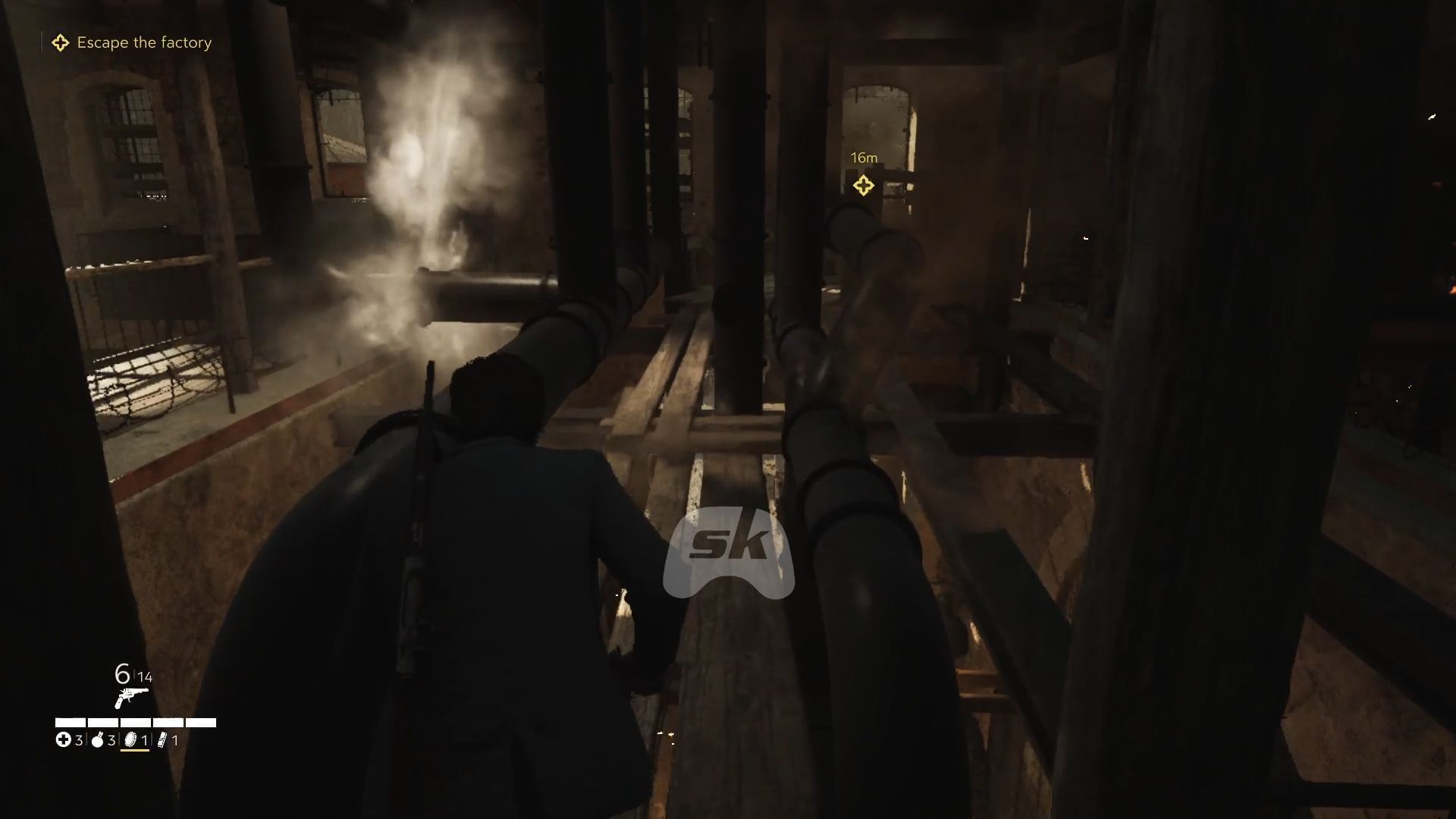Eliminate the enemies and try to escape the factory (Image via Sportskeeda Gaming || 2K)