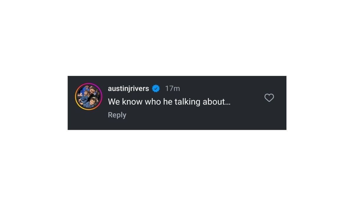 Austin Rivers comments on Sports Illustrated&#039;s post