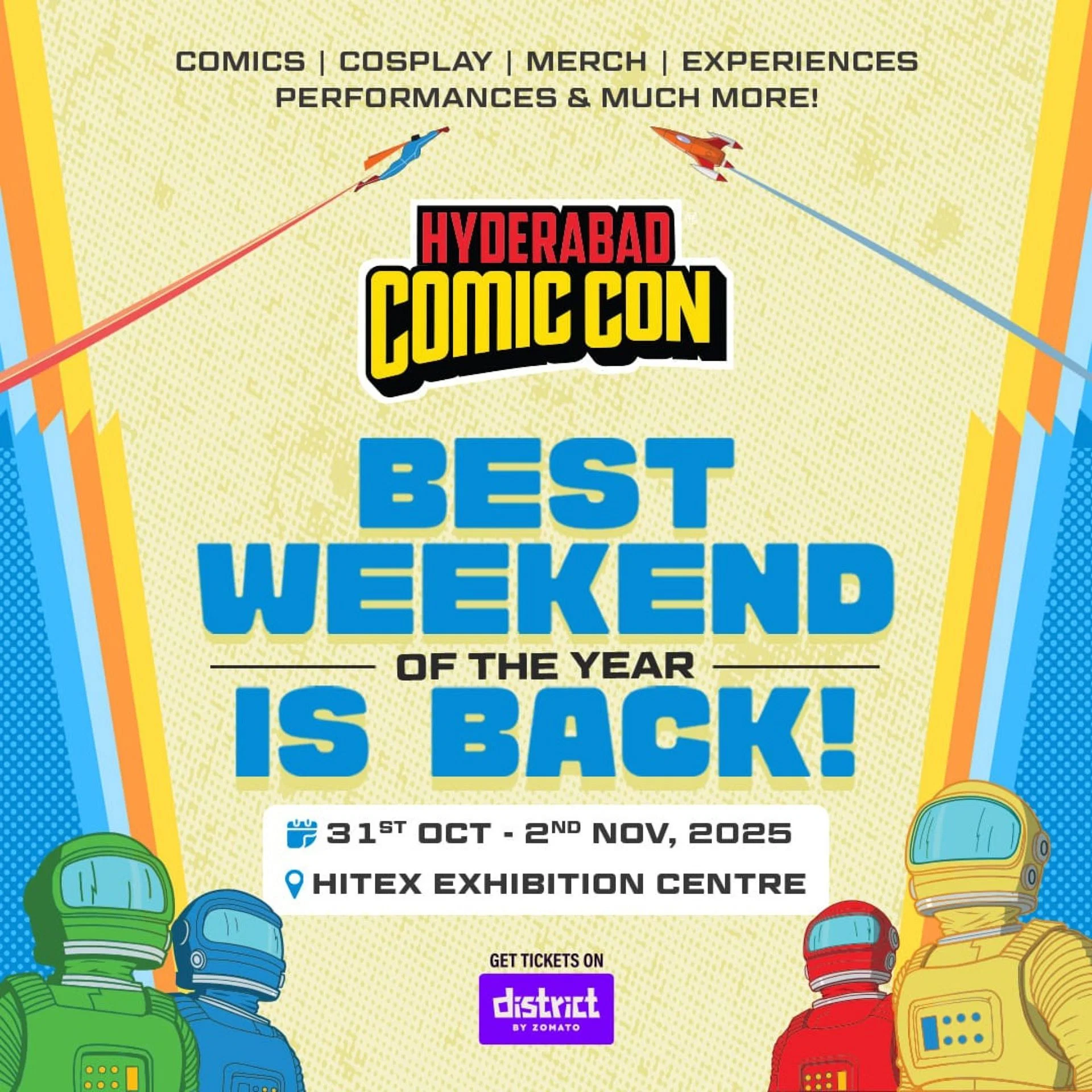 Hyderabad to kick off 2025-26 Season (Image via Comic Con India)