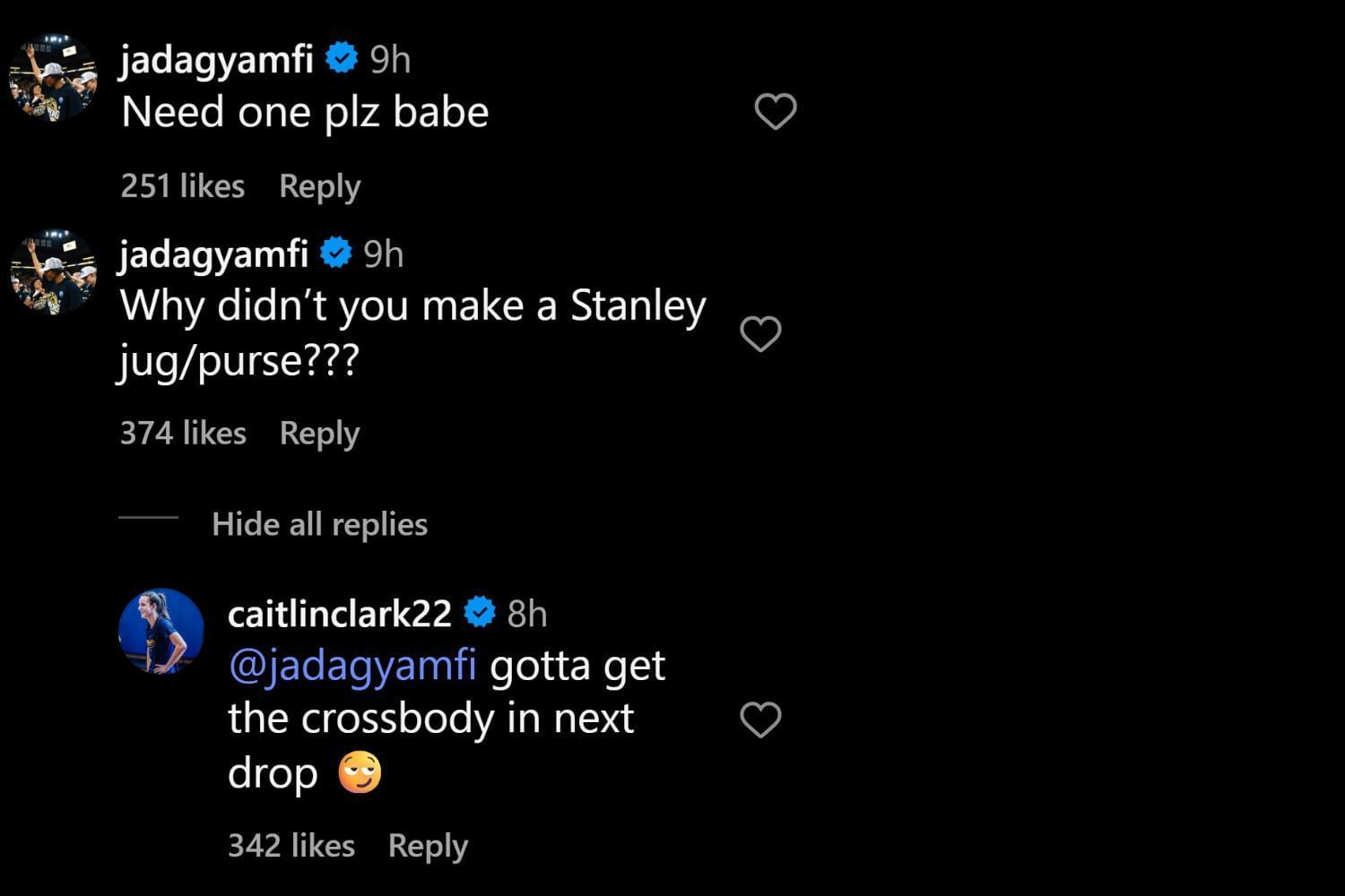 Screenshot via Instagram (@stanley_brand/IG)