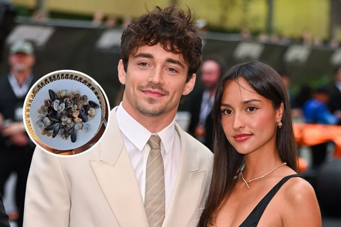 "I don’t get rich people food": Fans react to Charles Leclerc's girlfriend Alexandra Saint Mleux's post on social media