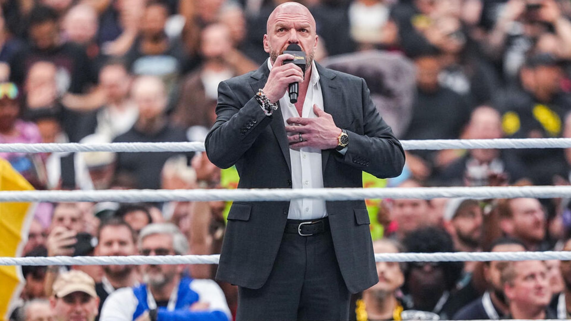 Triple H at WrestleMania 41! [Image credit: WWE.com]