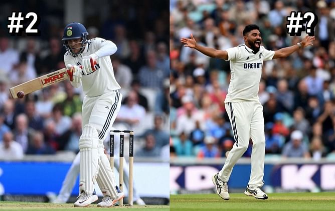Ranking India's top 5 performers in ENG vs IND 2025 Test series ft. Mohammed Siraj