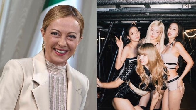 “Nothing to be happy about this”: Internet divided over reports of Prime Minister Giorgia Meloni attending BLACKPINK’s Milan concert with daughter