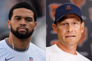 "Stylistically not perfect": Colin Cowherd shares true feelings on Caleb Williams-Ben Johnson marriage's future after Bears QB's impressive outing