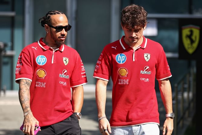 Insider claims Charles Leclerc is not happy with pay gap to Ferrari teammate Lewis Hamilton
