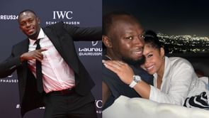 Usain Bolt's girlfriend Kasi Bennett in awe of the Jamaican for his historic achievement at the Olympics