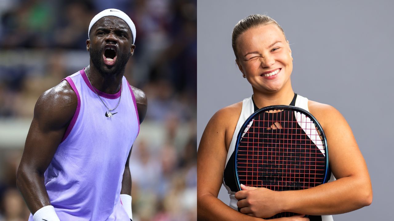 Frances Tiafoe shows off new Diana Shnaider inspired look at Cincinnati Open. Credit: GETTY