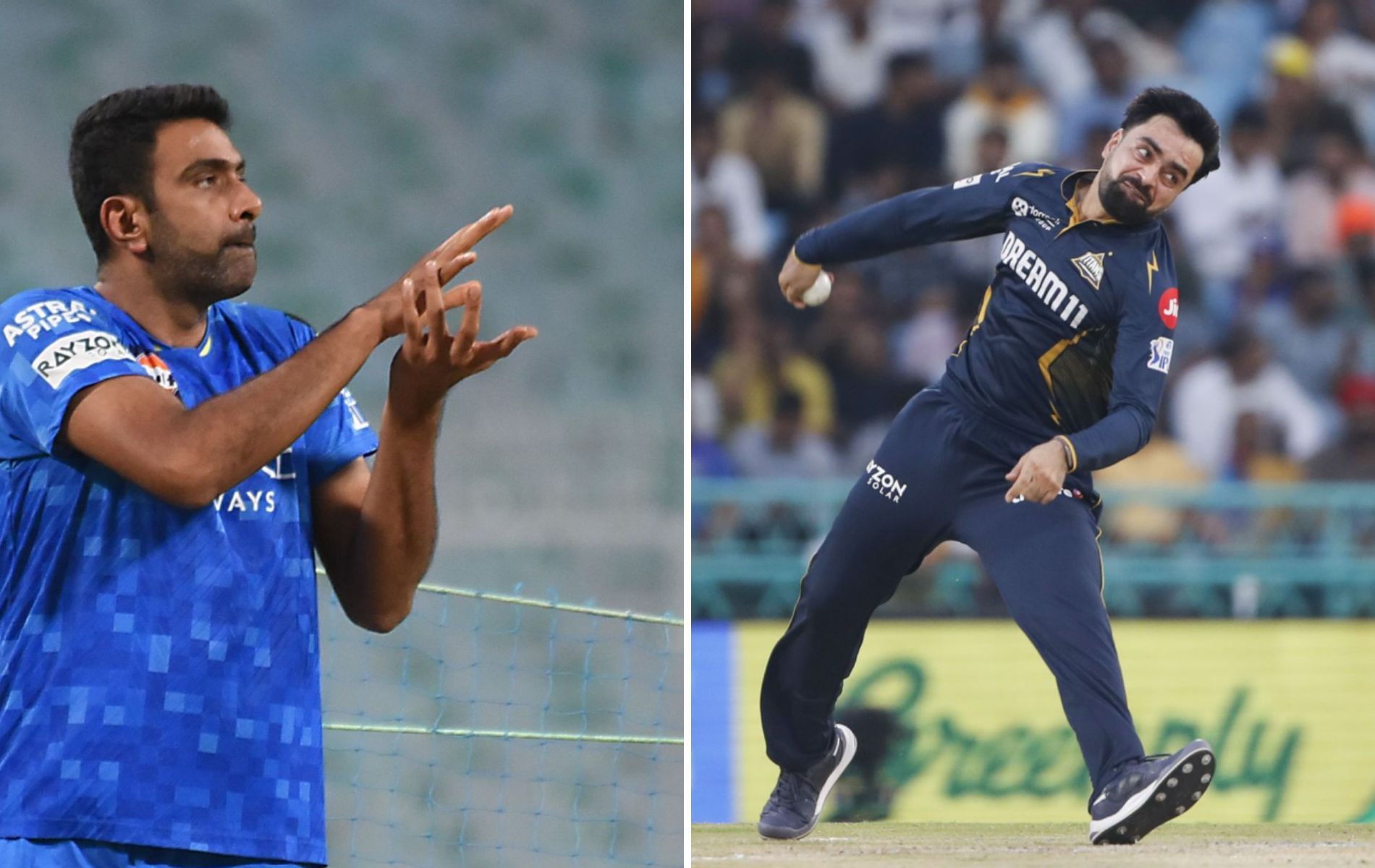 Rashid Khan took over the IPL as Ravichandran Ashwin was entering the final stages of his career [Credit: Getty]