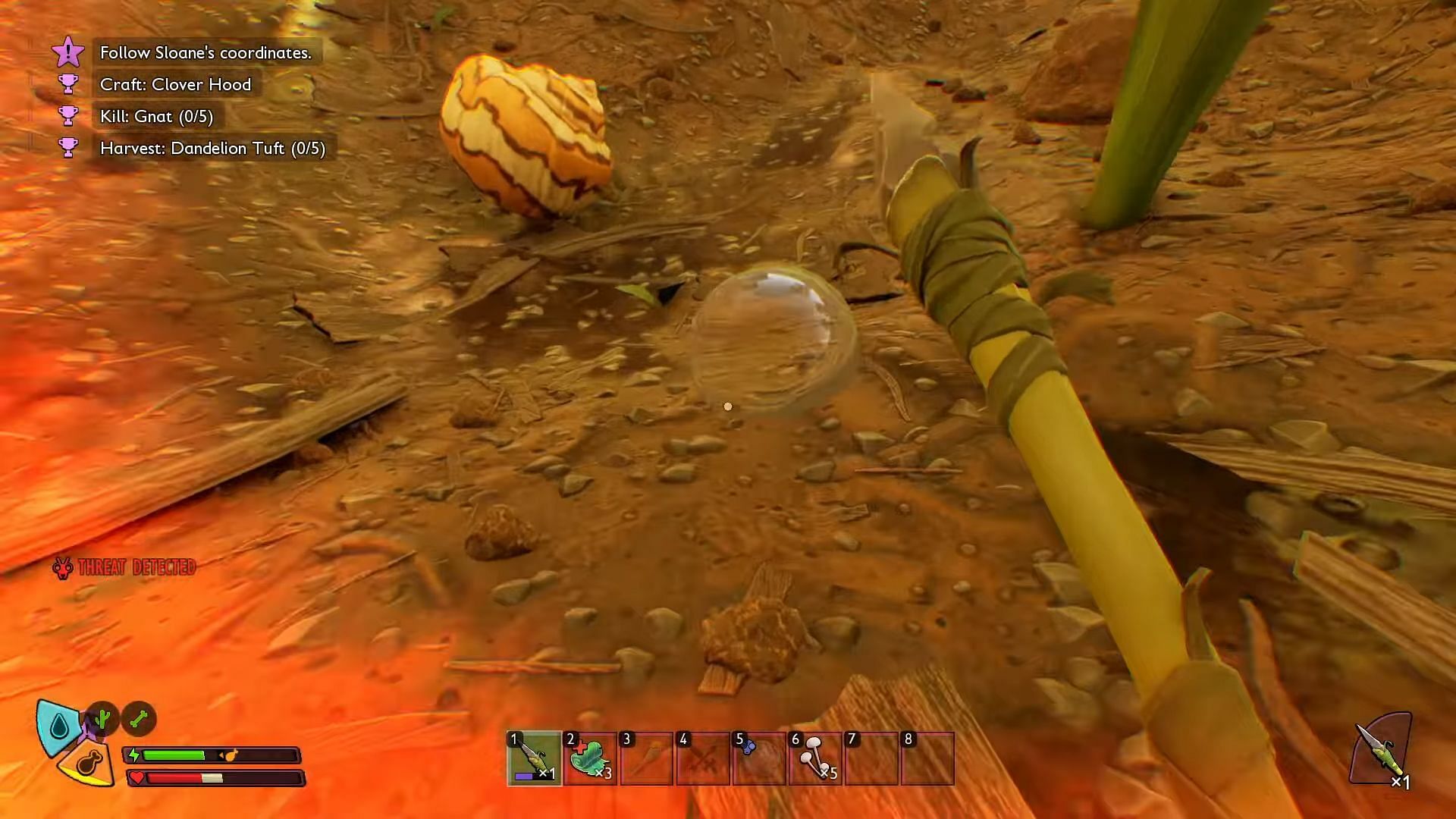 Water droplet on the run (Image via Obsidian Entertainment | YouTube/KpShamino)