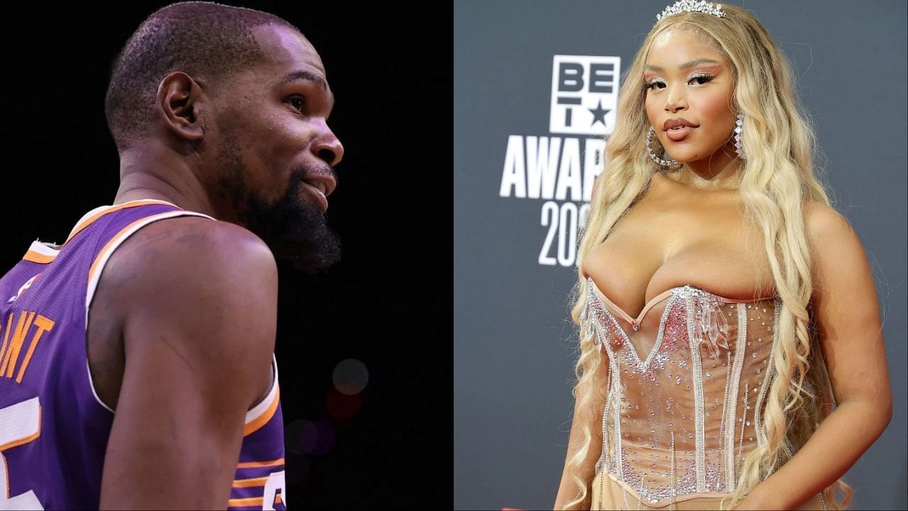 "Getting exposed for dming women is weird" - NBA fans slam pop star Jourdin Pauline for revealing Kevin Durant slid into her DMs