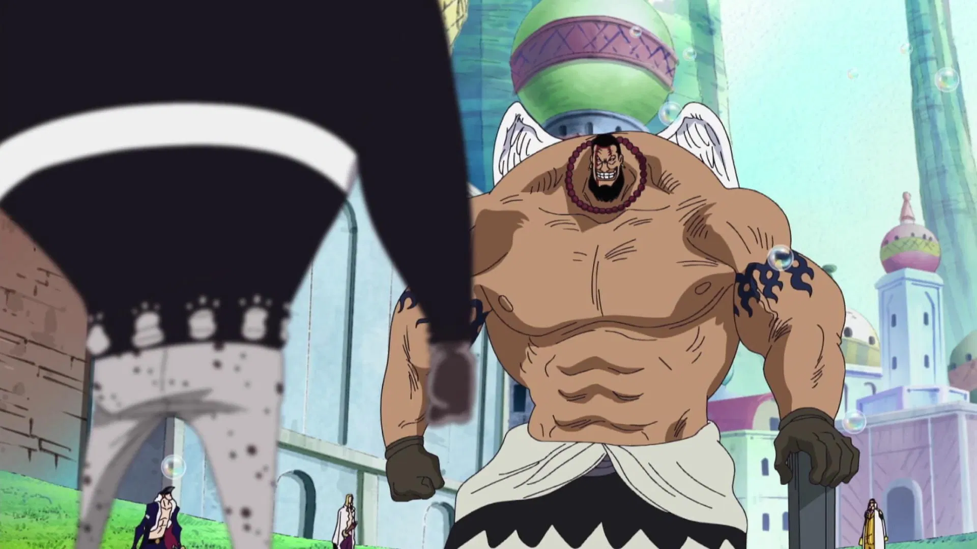 Urouge using his Devil Fruit power (Image via Toei Animation)
