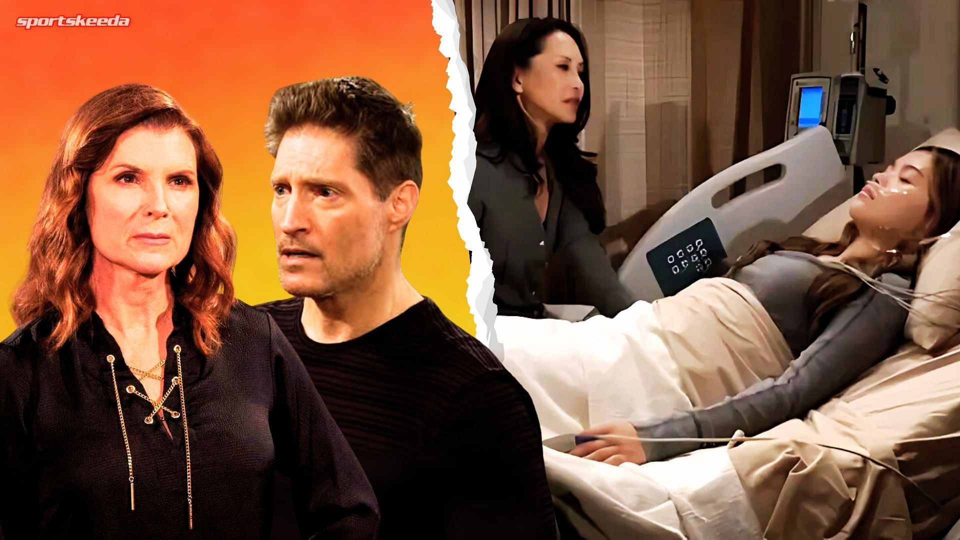 A still from The Bold and The Beautiful (Custom cover edited by Sportskeeda, images via CBS)