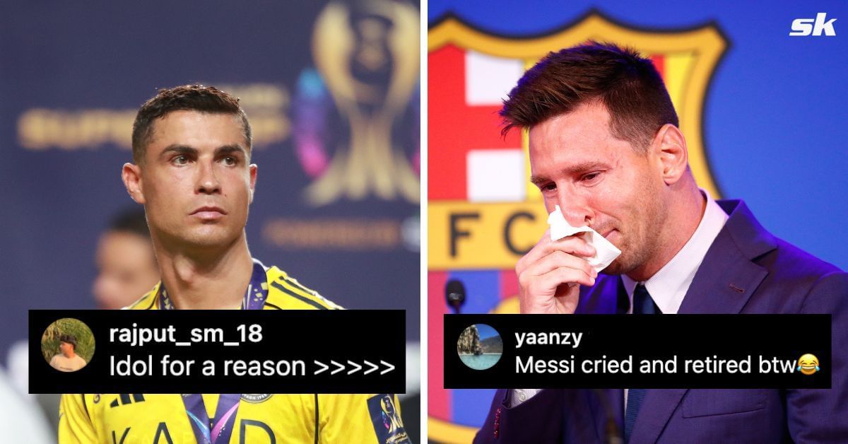 Cristiano Ronaldo fans in awe of what he told Al-Nassr teammates after Super Cup final loss