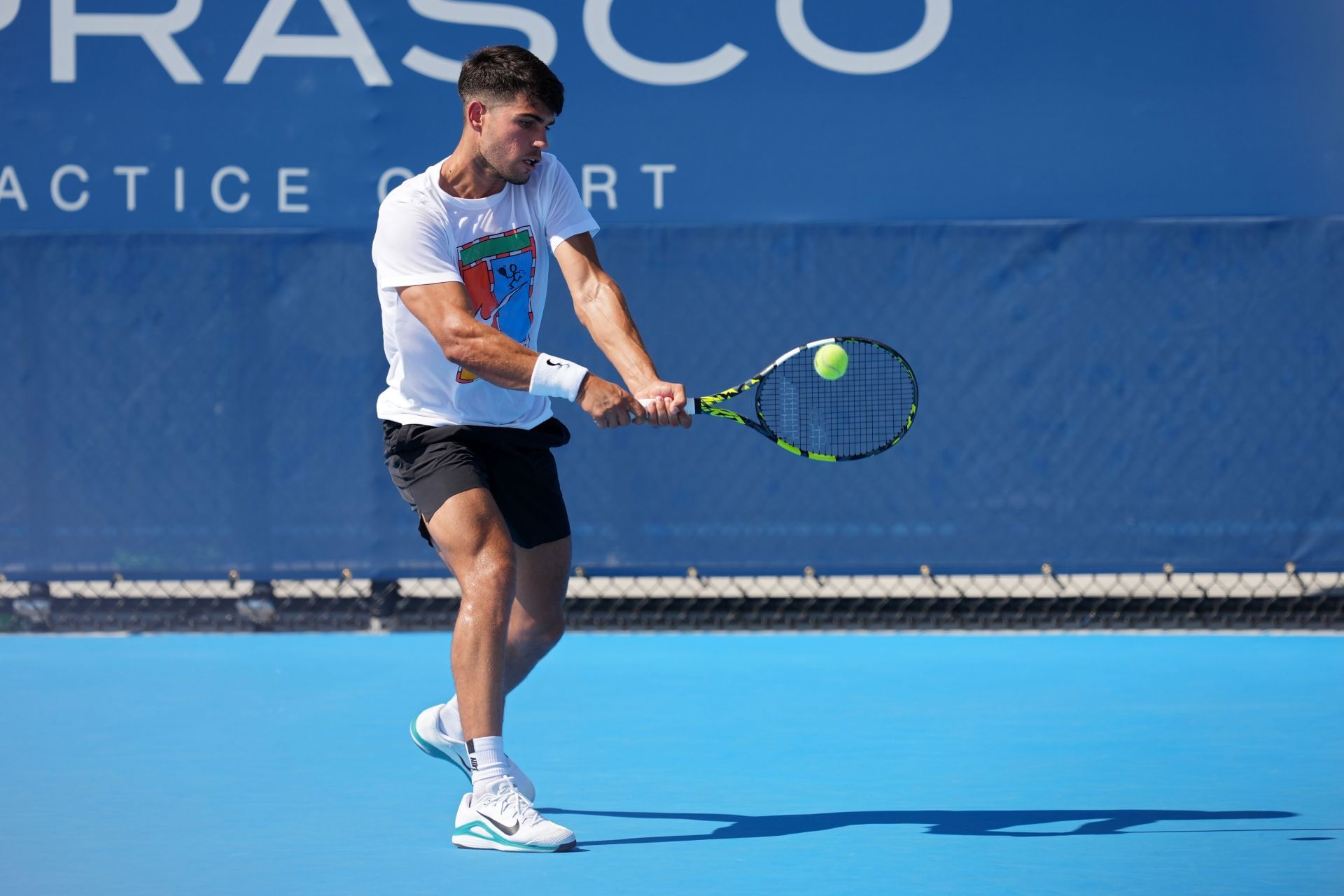 Carlos Alcaraz pictured at the 2025 Cincinnati Open 2025 | Image Source: Getty