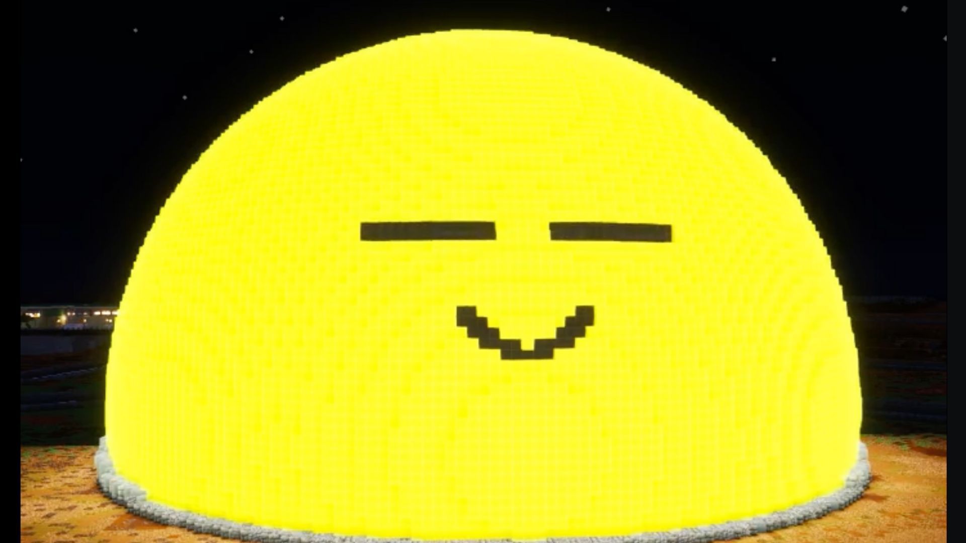 Gamer brings Las Vegas Sphere to life with animation in Minecraft
