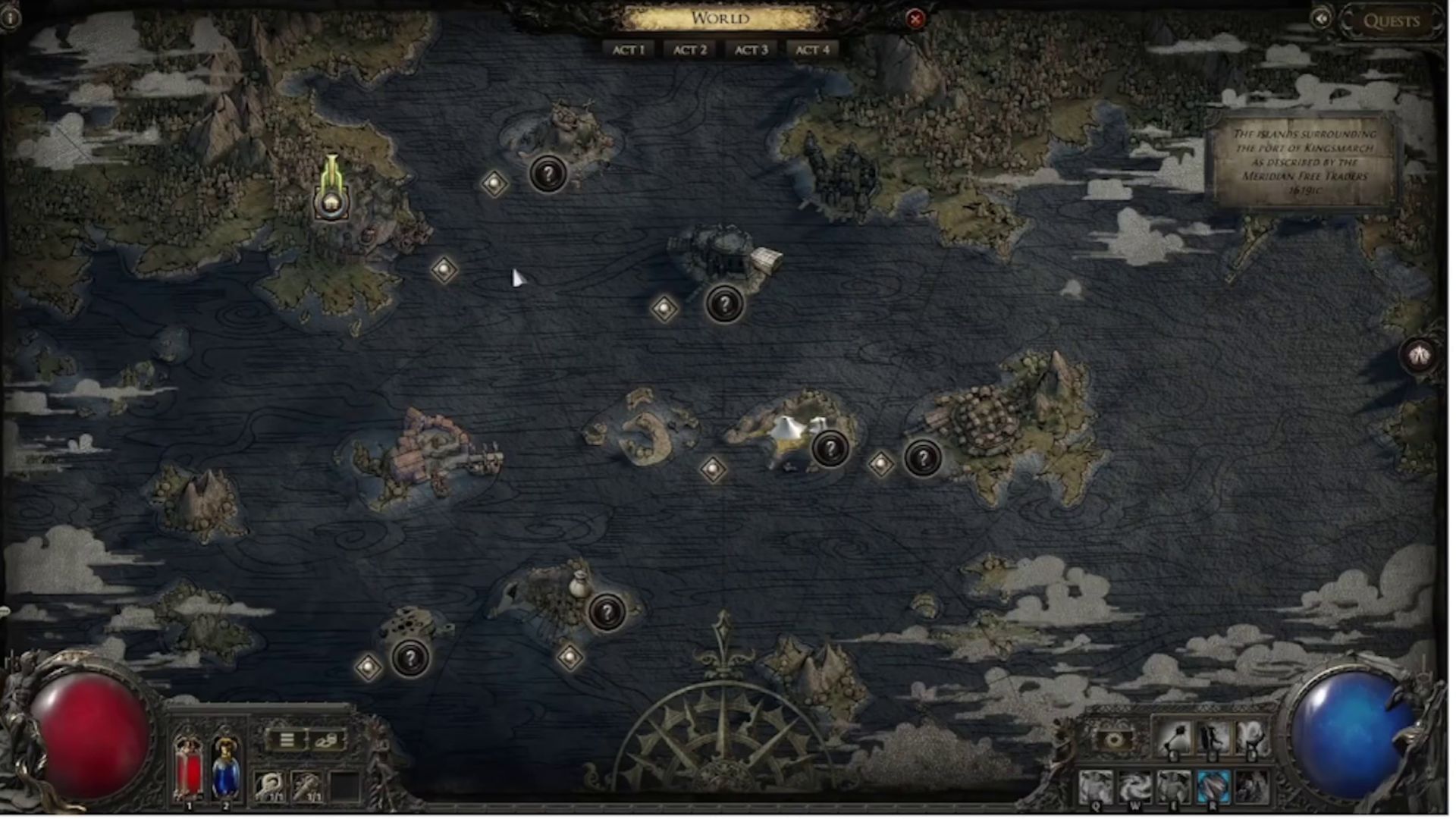Act 4 map (Image via Grinding Gear Games)