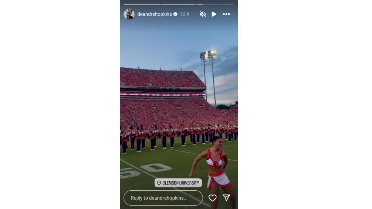 Source: (Via Instagram/ @deandrehopkins)