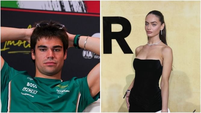 Aston Martin driver Lance Stroll's leaked photo with Yael Shelbia goes viral