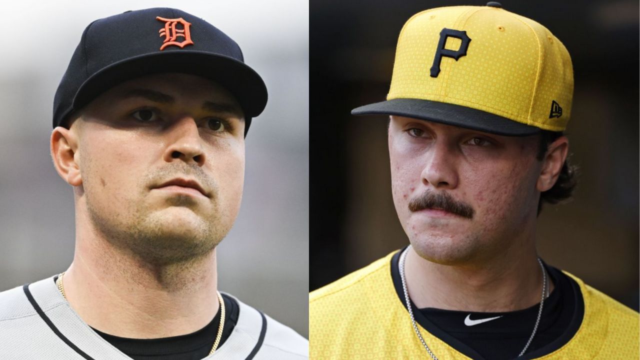 Tarik Skubal (L), Paul Skenes (R) (Images from - Getty)