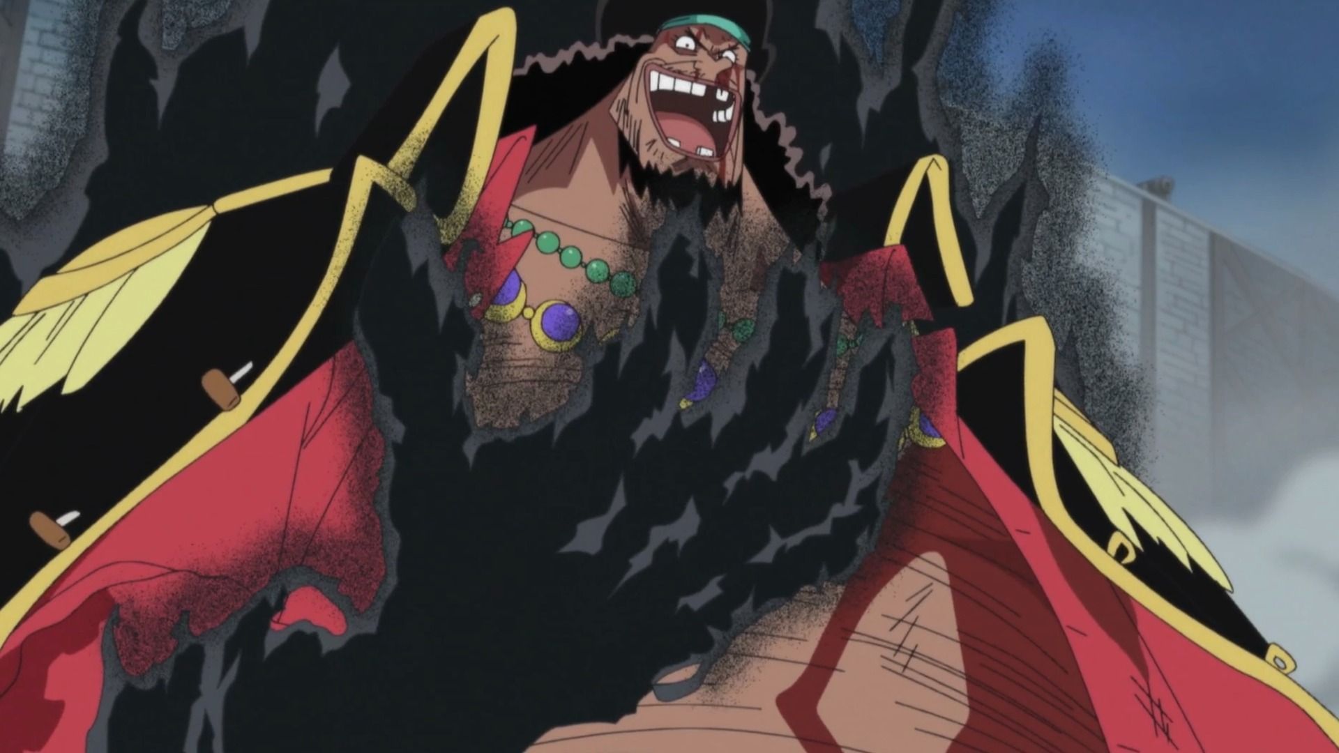 Blackbeard&#039;s Yami Yami no Mi may have a hidden meaning in One Piece (Image via Toei Animation)
