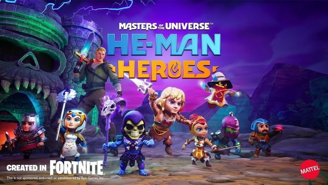 Mattel x Fortnite announces Masters of the Universe: He-Man Heroes UEFN experience