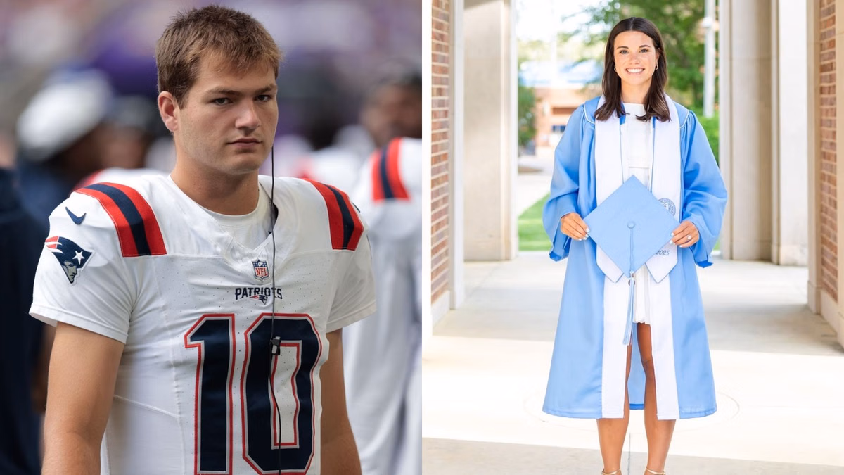 Drake Maye's wife Ann shares touching message for Patriots QB's 23rd birthday