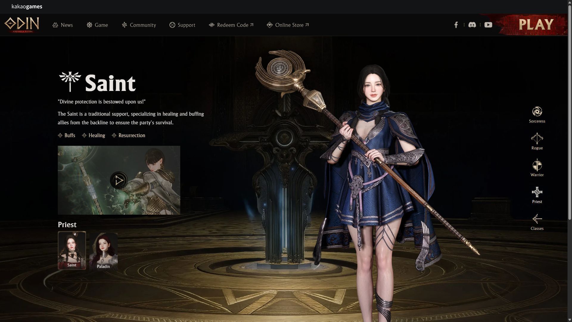 Saint (Image via Kakao Games)