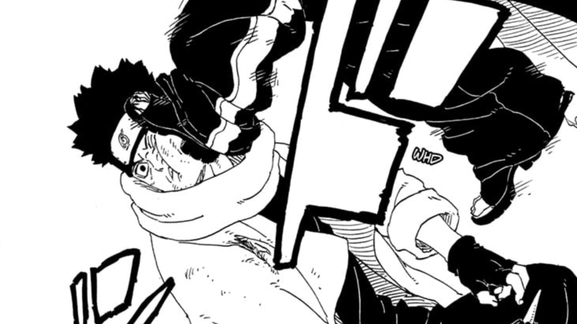Konohamaru Sarutobi as seen in Boruto: Two Blue Vortex (Image via Shueisha)