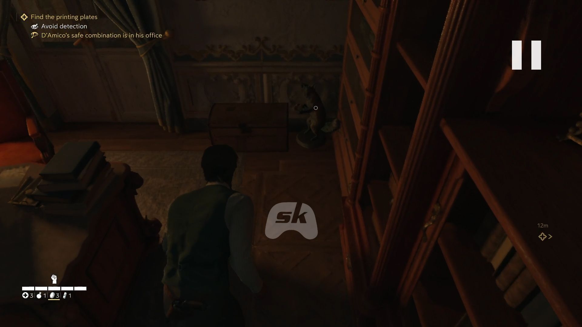 Collect a Mystery Fox from the back of the room (Image via Sportskeeda Gaming || 2K)