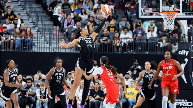 "Starting to think you're dense" - Sydney Colson rips A'ja Wilson fan for calling out her 'assault' joke on Kelsey Mitchell's whistle