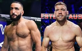 Belal Muhammad claims Dricus du Plessis "not welcome here in Chicago" ahead of UFC 319 while backing Khamzat Chimaev to win