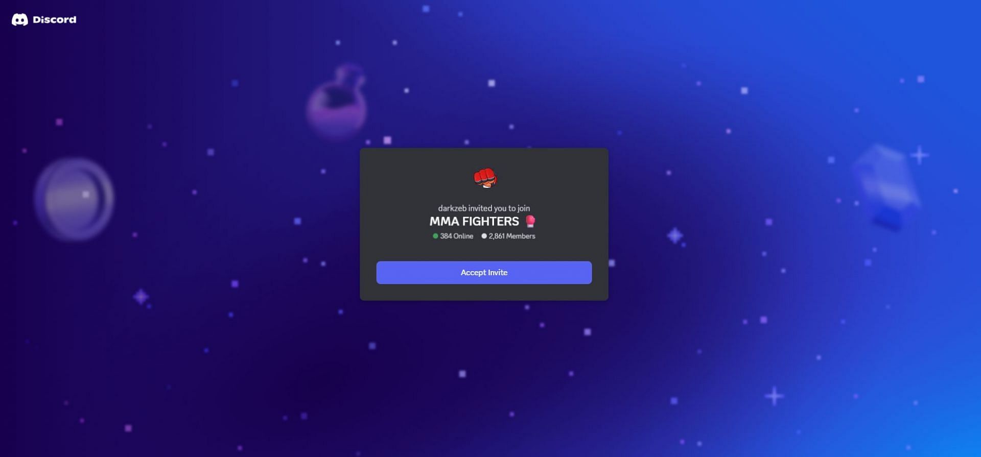 Discord link (Image via Discord)