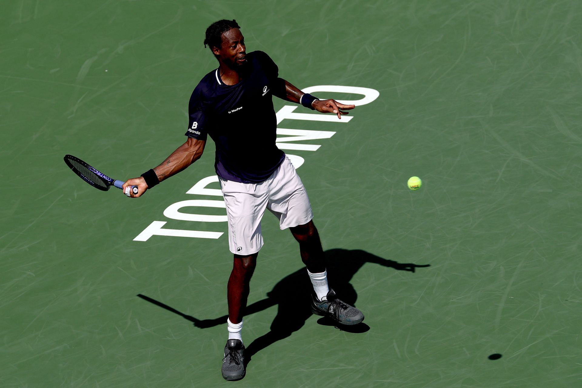 In Picture: Monfils in action (Getty)