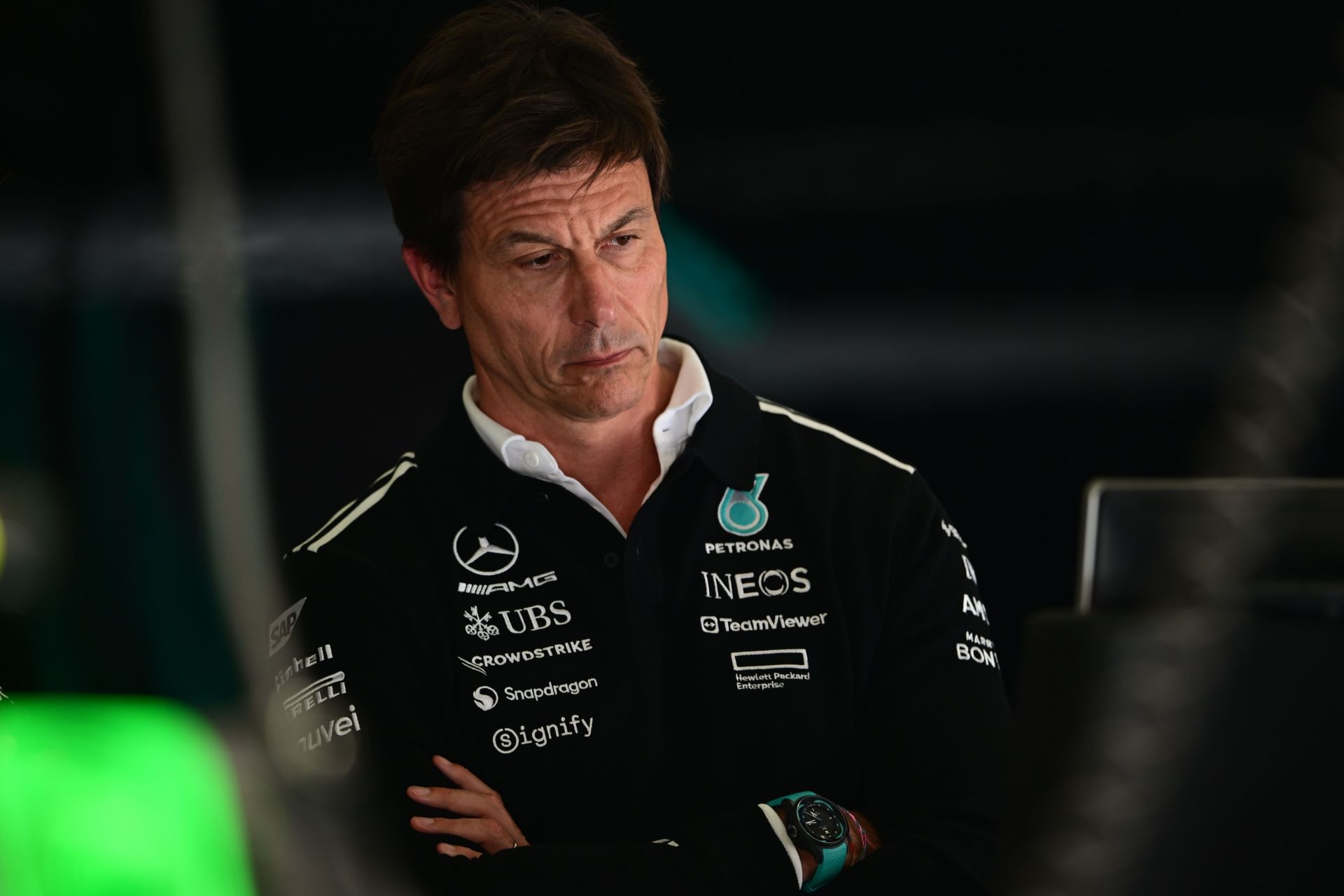 Toto Wolff at the F1 Grand Prix of Belgium race weekend - Source: Getty